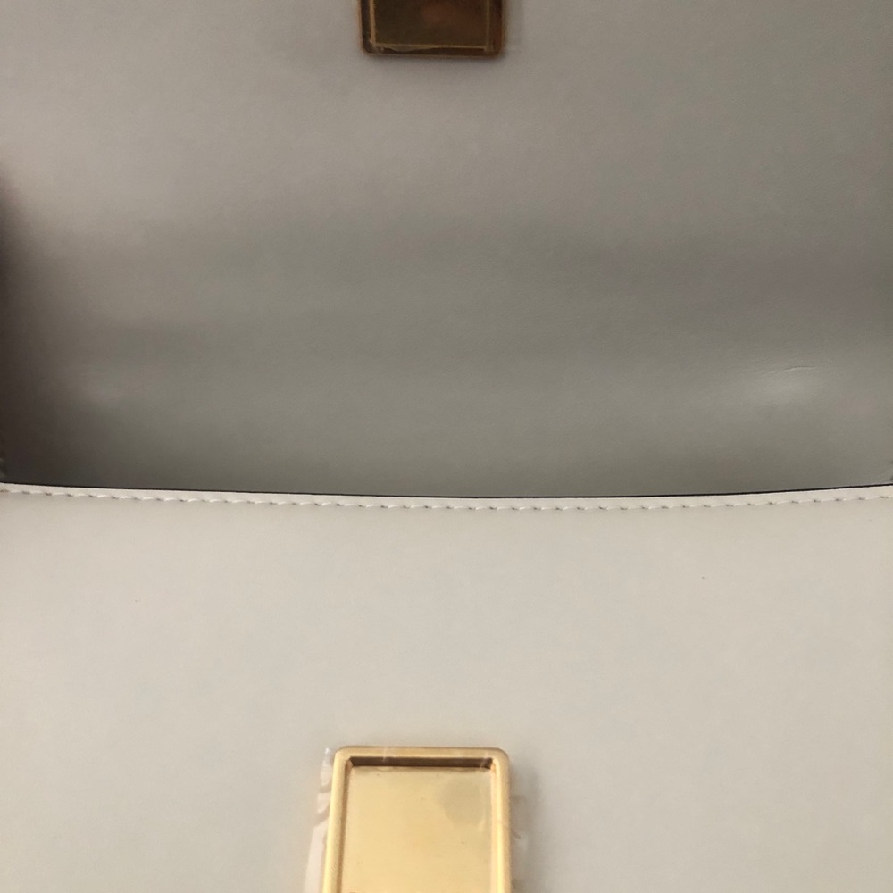 Tory Burch Eleanor Small Convertible Shoulder Bag in Cream - Picture 5 of 8